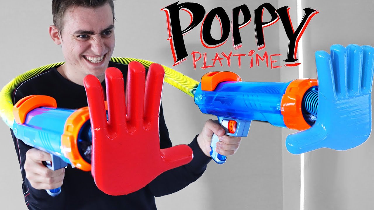 HOW TO MAKE A REPLICA POPPY PLAYTIME GRAB PACK! 